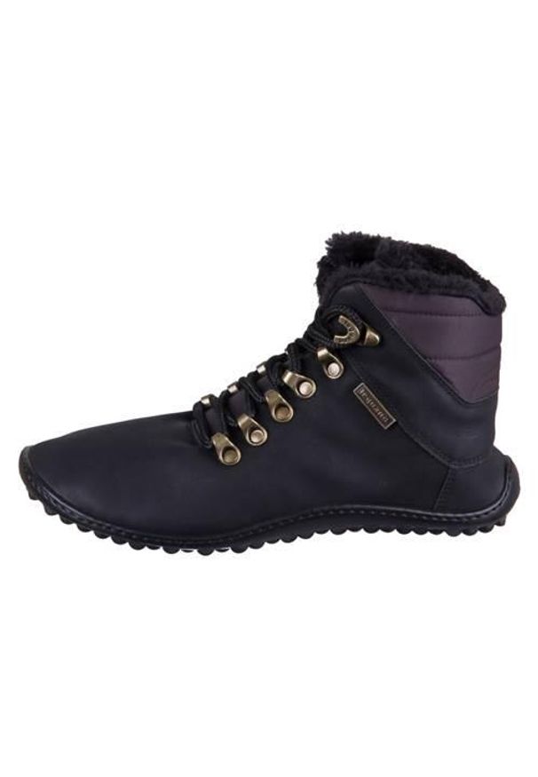 LEGUANO - Buty do chodzenia damskie Leguano Husky. Wysokość cholewki: za kostkę. Zapięcie: sznurówki. Kolor: czarny. Materiał: materiał, syntetyk. Szerokość cholewki: normalna. Sport: turystyka piesza