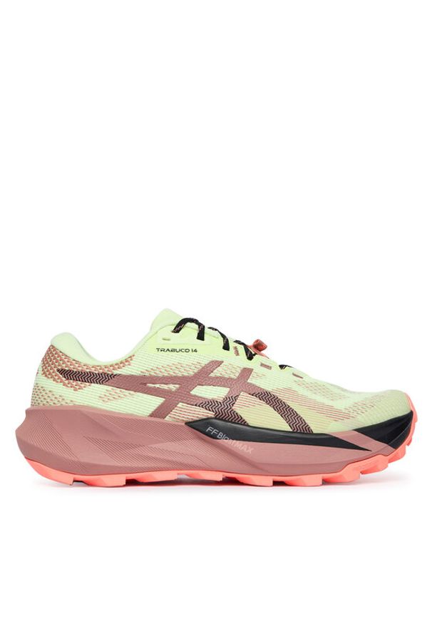 Asics Buty do biegania Trabuco 14 1011C166 Zielony. Kolor: zielony. Materiał: mesh