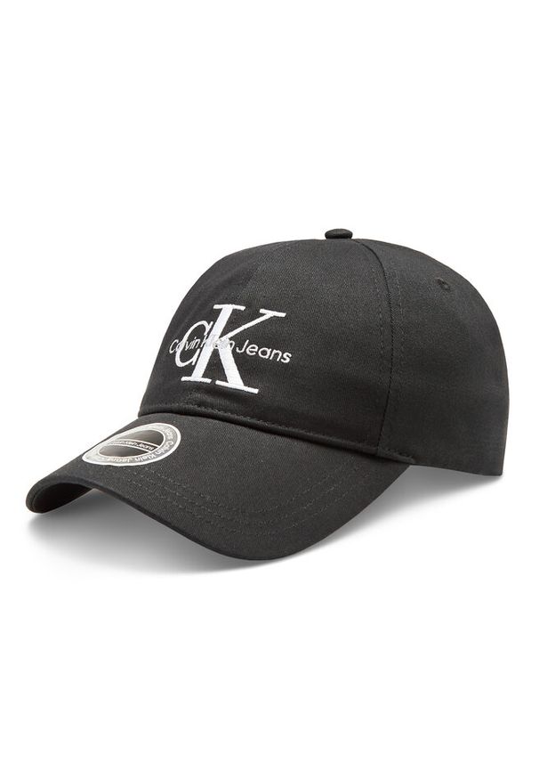 Czapka z daszkiem Calvin Klein Jeans. Kolor: czarny