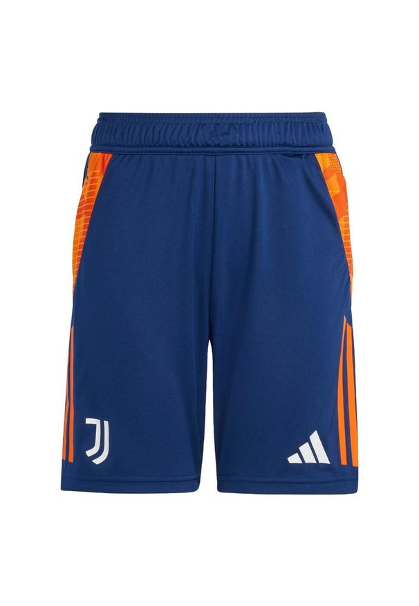 Adidas - Szorty Juventus Tiro 24 Competition Training Kids. Kolor: niebieski. Materiał: materiał
