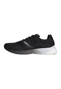 Adidas - Buty adidas Adizero Pro Shoes M GY6546 czarne. Kolor: czarny. Materiał: materiał, włókno, syntetyk, guma. Szerokość cholewki: normalna. Wzór: geometria #7