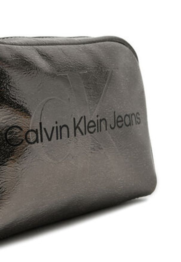Calvin Klein Torebka K60K612731 Złoty. Kolor: złoty. Materiał: skórzane