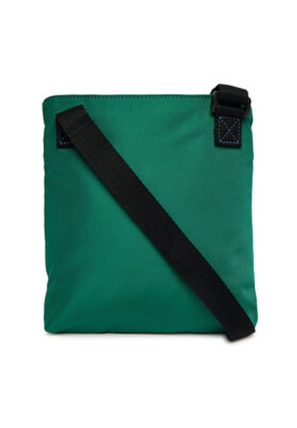 Calvin Klein Saszetka Bold Flatpack LV04D3178G Zielony. Kolor: zielony. Materiał: materiał