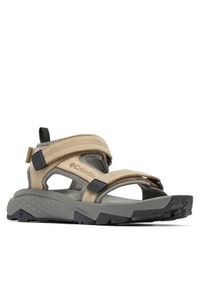 columbia - Columbia Sandały Peakfreak Rush Leather 2121251 Brązowy. Kolor: brązowy. Materiał: materiał #5