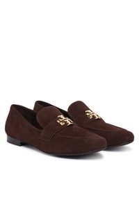 Tory Burch Lordsy 175213 Brązowy. Kolor: brązowy. Materiał: zamsz, skóra #3