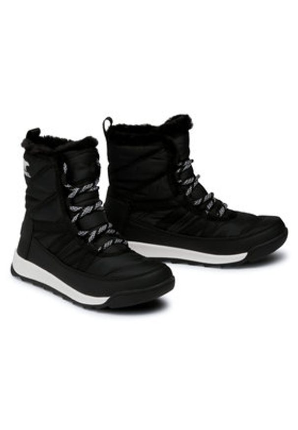 sorel - Sorel Śniegowce Whitney II Short Lace NL3820 Czarny. Kolor: czarny. Materiał: materiał