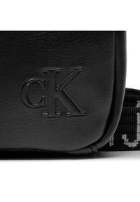 Calvin Klein Jeans Saszetka Ultralight Reporter18 W/Pkt Pu K50K511489 Czarny. Kolor: czarny. Materiał: skóra