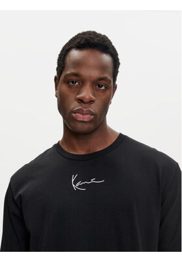 Karl Kani Longsleeve Small Signature 6024463 Czarny Regular Fit. Kolor: czarny. Materiał: bawełna. Długość rękawa: długi rękaw