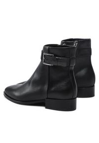 Calvin Klein Botki Almond Ankle Boot W Hw-Lth HW0HW01303 Czarny. Kolor: czarny. Materiał: skóra #5