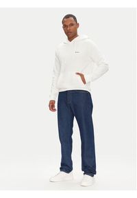 Pepe Jeans Bluza Essential PM582839 Biały Regular Fit. Kolor: biały. Materiał: bawełna #3