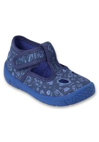 Befado obuwie dziecięce 630P011 niebieskie. Kolor: niebieski