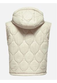 only - ONLY Bezrękawnik Valentina 15315383 Écru Regular Fit. Kolor: kremowy. Materiał: syntetyk. Długość rękawa: bez rękawów #7