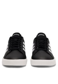 Adidas - adidas Sneakersy GRAND COURT BASE 2.0 GW9251 Czarny. Kolor: czarny. Materiał: materiał #4
