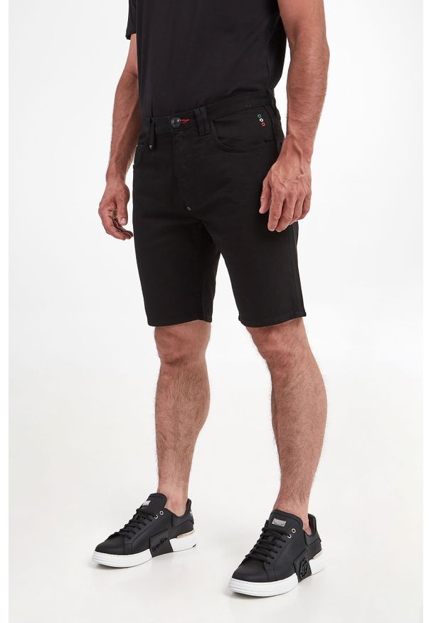 Philipp Plein - Spodenki jeansowe Mykonos PHILIPP PLEIN. Materiał: jeans