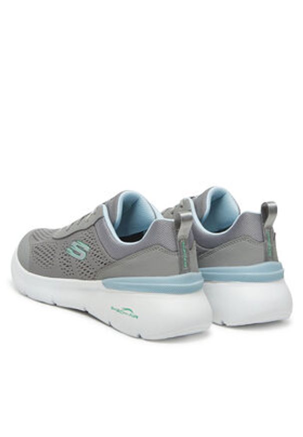 skechers - Skechers Sneakersy 150370/GYLB Szary. Kolor: szary. Materiał: materiał