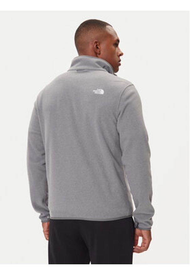The North Face Polar Glacier NF0A8D0R Szary Regular Fit. Kolor: szary. Materiał: syntetyk
