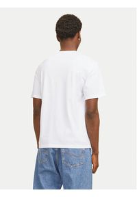 Jack & Jones - Jack&Jones T-Shirt Corp Graphic 12268415 Biały Regular Fit. Kolor: biały. Materiał: bawełna #5