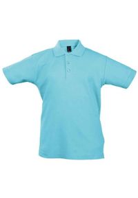 SOL'S - Koszulka Polo Dla Dzieci/dzieci Summer II. Typ kołnierza: polo. Kolor: szary, fioletowy, niebieski, wielokolorowy #1
