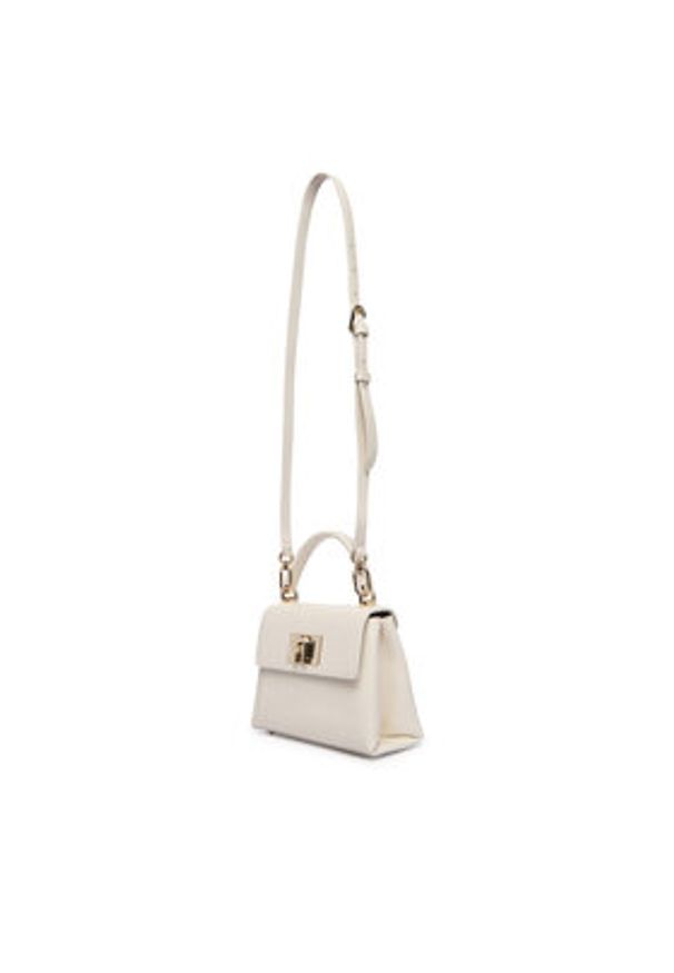 Furla Torebka 1927 Mini WB00109 ARE000 BG PNN00 Écru. Kolor: kremowy. Materiał: skórzane
