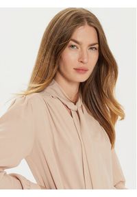 Artigli - ARTIGLI Bluzka ACBL000281 Beżowy Regular Fit. Kolor: beżowy. Materiał: syntetyk