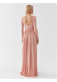 Elisabetta Franchi Sukienka wieczorowa AB-399-36E2-V800 Różowy Regular Fit. Kolor: różowy. Styl: wizytowy #4