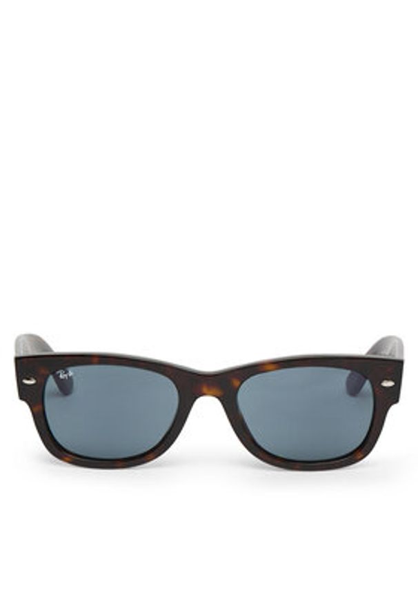 Ray-Ban Okulary przeciwsłoneczne Mega Wayfarer II 0RB0832S 902/R5 Brązowy. Kolor: brązowy
