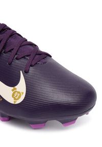 Nike Buty do piłki nożnej Jr Zoom Vapor 16 Acad Km Fg/Mg FQ8394-500 Fioletowy. Kolor: fioletowy. Materiał: skóra. Model: Nike Zoom