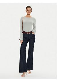 Gina Tricot Bluzka 23221 Szary Slim Fit. Kolor: szary. Materiał: wiskoza #4