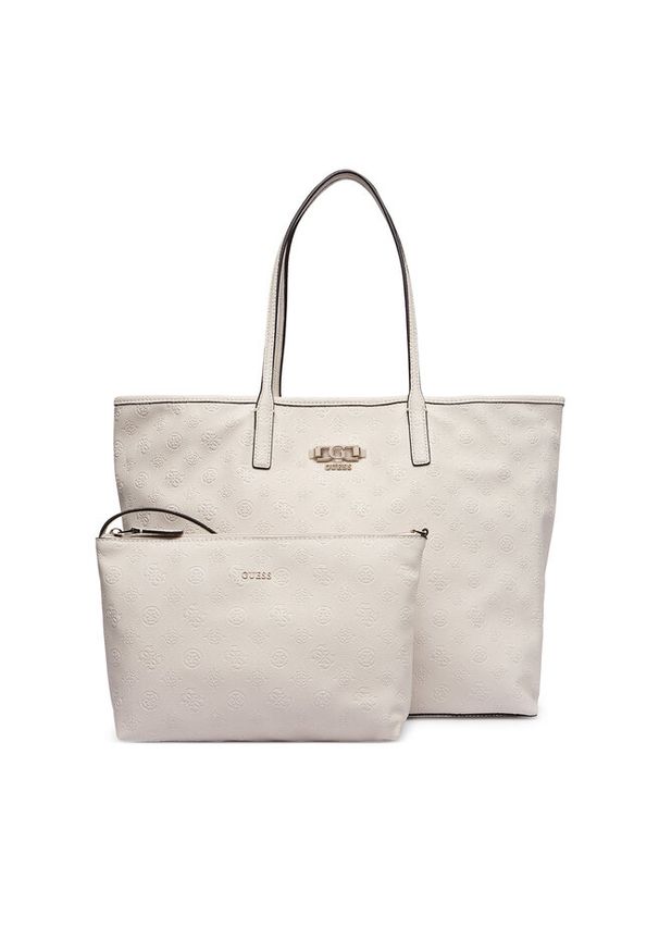 Torebka Guess. Kolor: kremowy