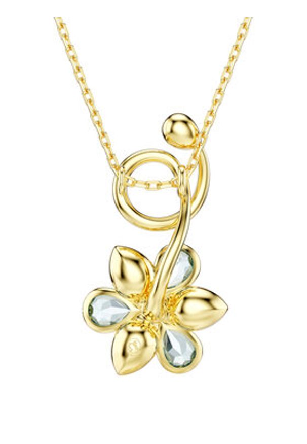 Swarovski Naszyjnik Idylia 5709029 Złoty. Materiał: metalowe. Kolor: złoty