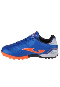 Buty piłkarskie - turfy chłopięce, Joma Toledo Jr 2204 TF. Kolor: niebieski. Sport: piłka nożna