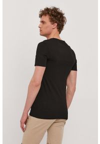 Lacoste - T-shirt (3-pack). Okazja: na co dzień. Kolor: czarny. Materiał: dzianina. Styl: casual #3