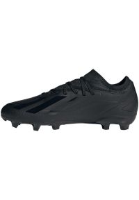 Adidas - Buty adidas X Crazyfast.3 Fg M GY7429 czarne. Kolor: czarny. Materiał: materiał, syntetyk. Szerokość cholewki: normalna #4