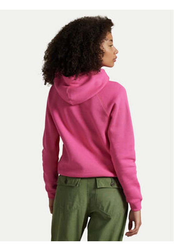 Polo Ralph Lauren Bluza 211949951011 Różowy Relaxed Fit. Typ kołnierza: polo. Kolor: różowy. Materiał: bawełna