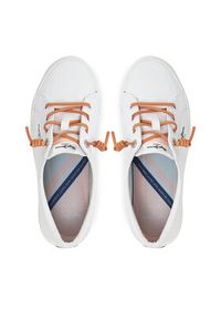Pepe Jeans Tenisówki Kenton Block W PLS31590 Biały. Kolor: biały. Materiał: materiał