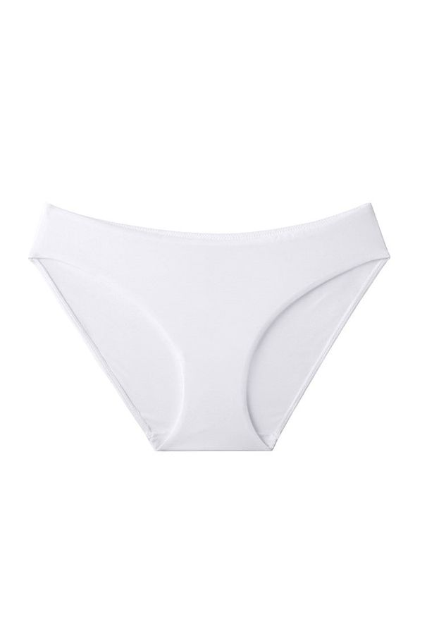 Intica - Figi trójkątne z wysokiej jakości materiałów na co dzień Moni. Kolor: biały. Materiał: materiał