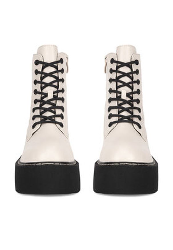 DeeZee Trzewiki WS101-03 Beżowy. Kolor: beżowy. Materiał: materiał