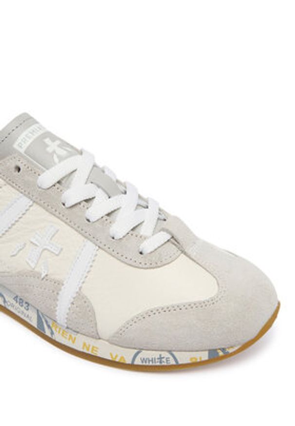 Premiata Sneakersy Jackyxd 25D Var 8221 Szary. Kolor: szary. Materiał: zamsz, skóra