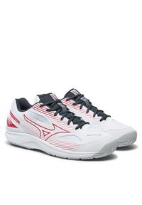 Mizuno Buty halowe Cyclone Speed 4 V1GA2380 Biały. Kolor: biały. Materiał: skóra #4