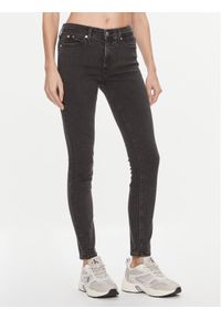 Calvin Klein Jeans Jeansy J20J222448 Czarny Skinny Fit. Kolor: czarny