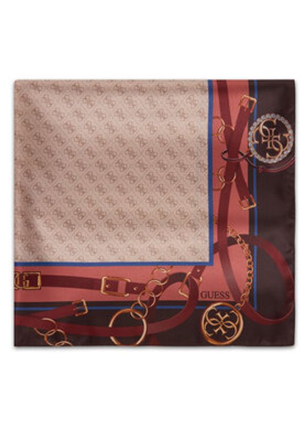 Guess Szal AW5445 POL01 Beżowy. Kolor: beżowy. Materiał: poliester