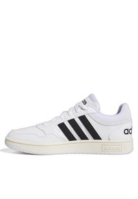 Adidas - adidas Sneakersy Hoops 3.0 Low Classic Vintage Shoes GY5434 Biały. Kolor: biały. Materiał: skóra