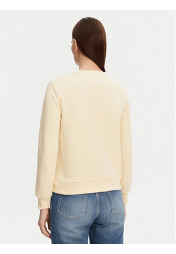 GANT - Gant Bluza Tonal Archive Shield 4200663 Beżowy Regular Fit. Kolor: beżowy. Materiał: bawełna