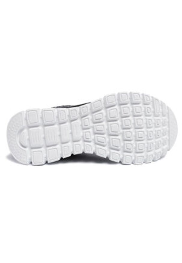 skechers - Skechers Sneakersy Twisted Fortune 12614/BKW Szary. Kolor: szary. Materiał: materiał