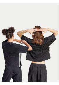 Adidas - adidas T-Shirt Dance IN1818 Czarny Loose Fit. Kolor: czarny. Materiał: bawełna