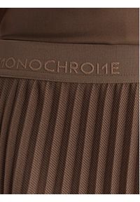 Marella Spódnica plisowana Gabbia 2613101085 Brązowy Regular Fit. Kolor: brązowy. Materiał: wiskoza, syntetyk #2