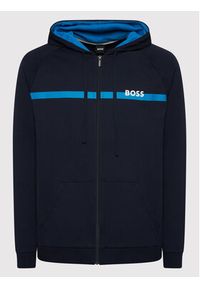BOSS - Boss Bluza Authentic 50465773 Granatowy Regular Fit. Kolor: niebieski. Materiał: bawełna #3