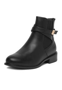 DeeZee Botki HX20207-182 Czarny. Kolor: czarny. Materiał: syntetyk, materiał #5