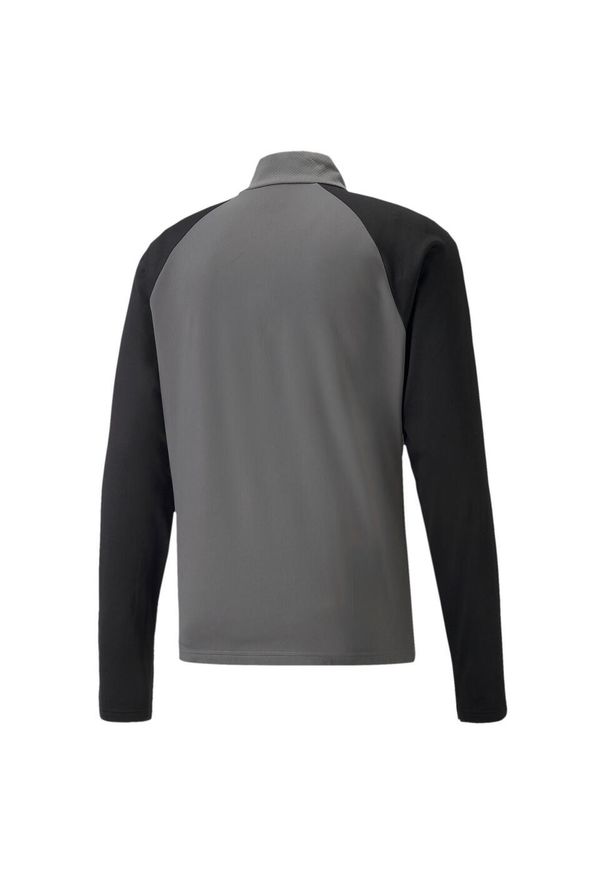 Bluza męska Puma teamLIGA 1/4 Zip Top. Kolor: wielokolorowy, szary, biały, czarny