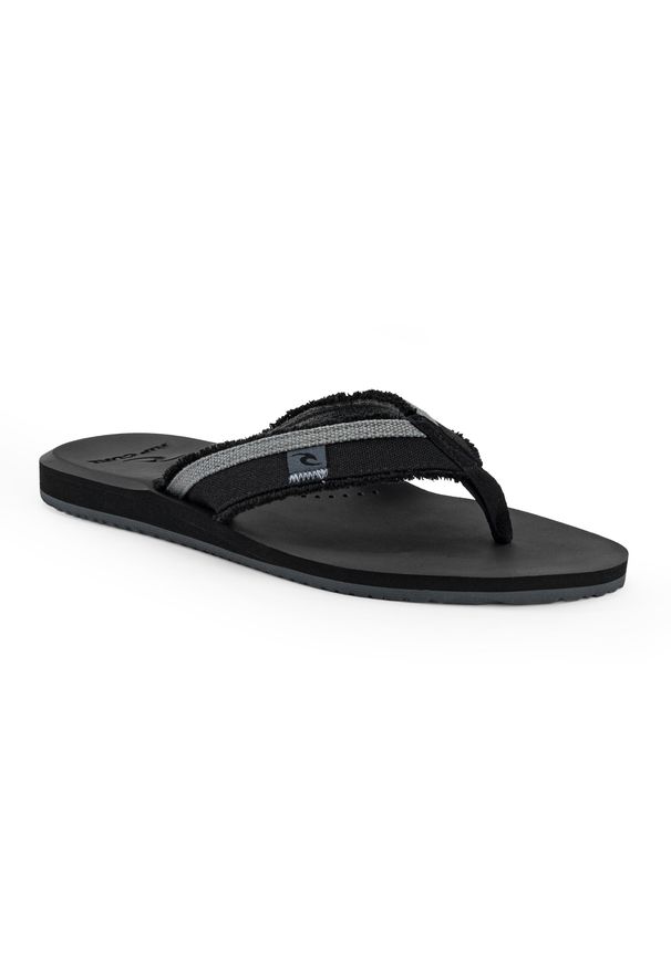 Japonki plażowe męskie Rip Curl Reactor Open Toe 90. Okazja: na plażę. Nosek buta: otwarty. Kolor: czarny